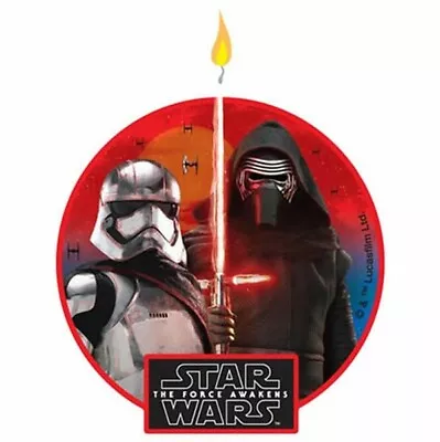 Star Wars Party Supplies Birthday Candle (1 Piece) • $5.80