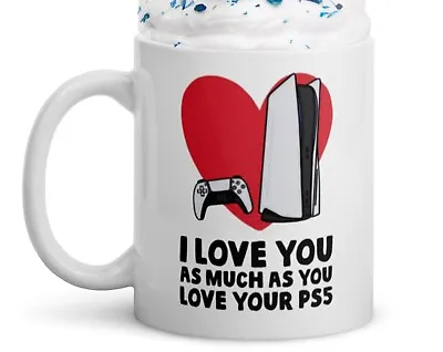 $26.99 • Buy Funny Valentines Mug Valentines Day Gift For Him Or Her Playstation Ps5 Mug