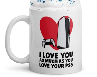 $26.99 • Buy Funny Valentines Mug Valentines Day Gift For Him Or Her Playstation Ps5 Mug