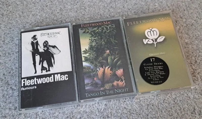 £10 • Buy Fleetwood Mac Music Cassette Tapes. Rumours, Tango In The Night, Greatest Hits. 