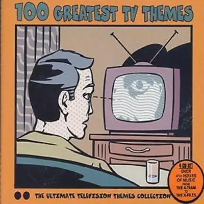 Various : 100 Greatest TV Themes: THE ULTIMATE TELEVISION THEMES COLLECTION CD • £11.47