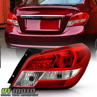For 2017-2020 Mitsubishi Mirage G4 Red Clear Tail Light Brake Lamp Driver Side • $138.86