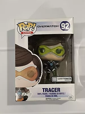 $50 • Buy Tracer #92 Lootcrate - Blizzard Overwatch Funko Pop Vinyl Set