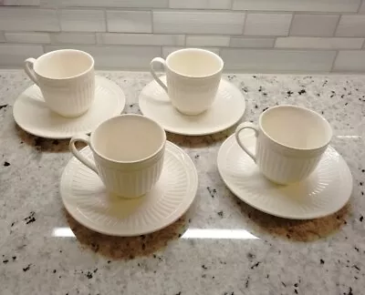 Vintage Mikasa  Italian Countryside  4 Sets Cups/Saucers DD900  Excellent ! • $21.50