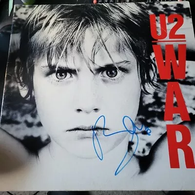 Bono Signed U2 War Vinyl Album Cover Jsa • $899.99
