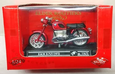 1:24 Scale 1973 BMW R-75/5 Motorcycle Made By GUILOY In Spain • $1.99