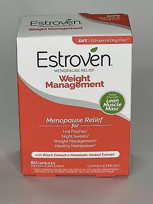 Estroven Menopause Relief | Weight Management | 60 Capsules • $28