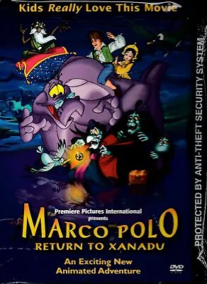 NEW DVD- Marco Polo: Return To Xanadu - FULL LENGTH ANIMATED CHILDRENs CLASSIC   • $9.29