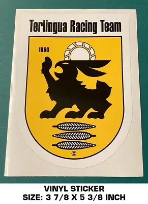 Terlingua Racing Team Vinyl Sticker Decal - Vintage Road Racing Mustang - Scca • $10.90