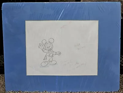 Walt Disney Studio Original Drawing Of Mickey Mouse • $300