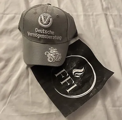 M Schumacher 2010 DVAG Sponsor Cap: Schumacher’s Mercedes Formula 1 Comeback! • $30