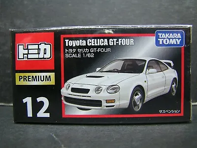 $9.99 • Buy TAKARA TOMY TOMICA PREMIUM DieCast Car 1:62 Toyota CELICA GT-FOUR #12