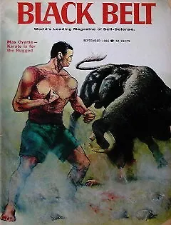 Rare 9/66 Black Belt Magazine  Mas Oyama Karate Kung Fu Judo Martial Arts • $27.99