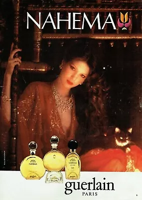  1981 Nahema De Guerlain Advertising 0422 Perfume • $3.19