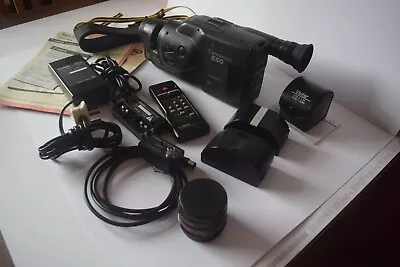 Canonvision E50 8mm Video Camera With Charger Remote Manual And Accessories • £14