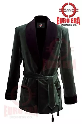 Men Smoking Velvet Dinner Party Wear Vintage Smoking Dinner Coat Jacket • $119