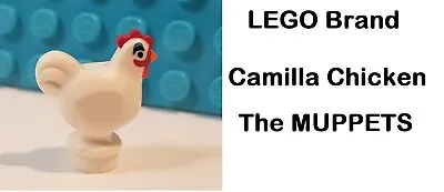 LEGO Chicken With Eye Shadow CAMILLA The MUPPETS Gonzo Girlfriend Bird Performer • $5.38