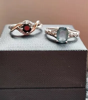 Very Good Offer! Jewellery Rings  Gold And Silver Sapphire Stone  • £200