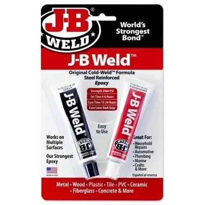 $15.90 • Buy JB WELD - Original Cold Weld Two-Part Epoxy Strong Bond  8265 (8265AUS)