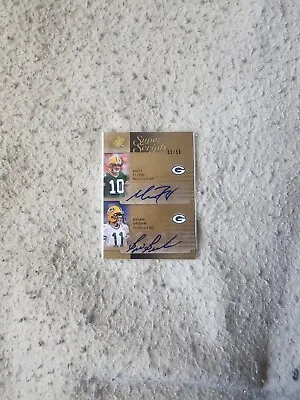 2009 SPX Matt Flynn Brian Brohm Super Scripts Dual Auto 33/50 Packers  • $16.99