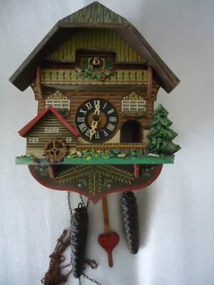 Vintage Musical Cuckoo Clock. Spares Or Repair. • £6