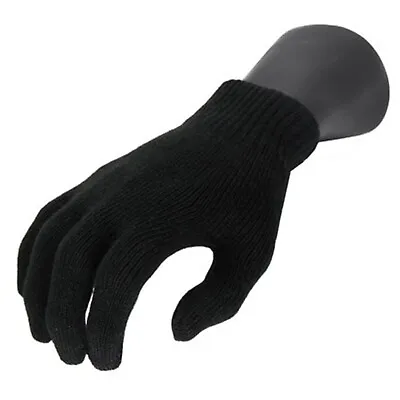 Black Winter Gloves Men Warm Women Glove Ski Driving Thermal Windproof • $6.99