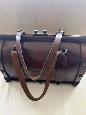 John Romain Vintage Handbags Medical Doctors Leather Bag Men Or Women Unisex • $104.99