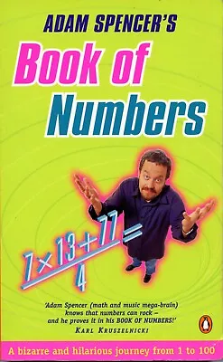 $13 • Buy ADAM SPENCER BOOK OF NUMBERS—Radio & TV Personality—Mathematics—Science—Humour