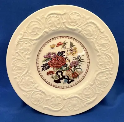 Vintage Wedgwood 8 3/8  Bullfinch Patrician Salad Plate. Multicolor Floral • $4.99