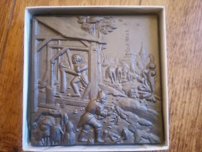 Eickhoff-GieBerie Cast Plate Miners Display 1991 No 8 Pit Colliery Memorabilia  • £6