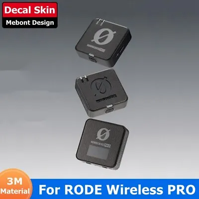 For RODE Wireless PRO Decal Skin Microphone MIC Sticker Vinyl Wrap Film Coat • $16.99