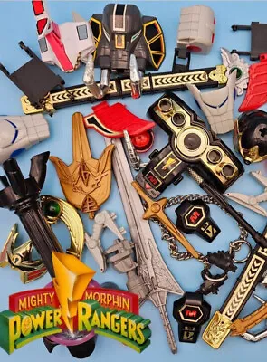 MMPR MIGHTY MORPHIN POWER RANGERS MEGAZORDS & ACCESSORIES SPARE PARTS 90s • $10.80