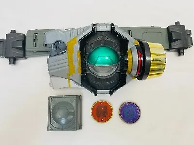 BANDAI Kamen Rider OOO Transformation Belt DX Birth Driver 2 Medals Set #1852 • £43.23