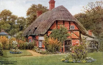 Arts Guild Cottage Brockenhurst A.R. Quinton No. 2870 • £0.99