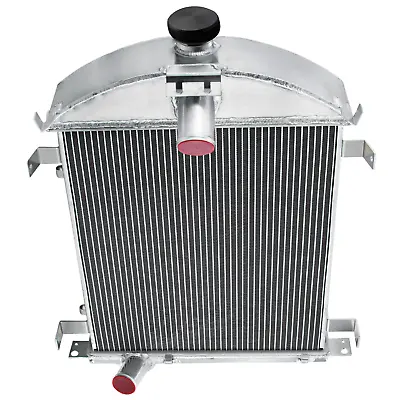 4 Row Aluminum Radiator For 1928-1929 Ford Model A SERIES Heavy Duty 3.3L • $199