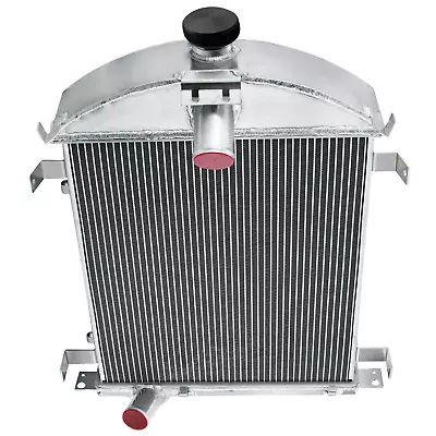 4 Row Aluminum Radiator For Ford Model A Heavy Duty 1928 1929 3.3L L4 GAS • $199