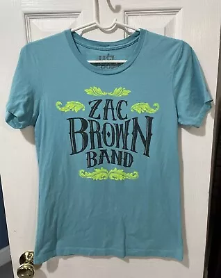 Zac Brown Band Women’s Shirt Blue Size Large • $8.99