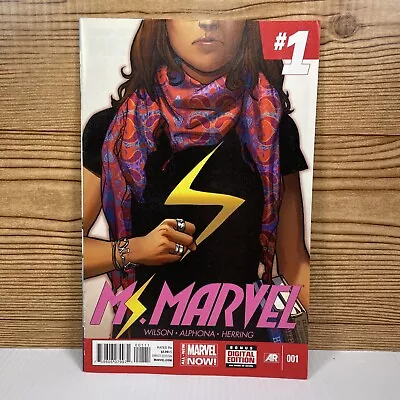 Ms. Marvel #1 Kamala Khan 1st Print - Marvel Comics 2014 • $29.99