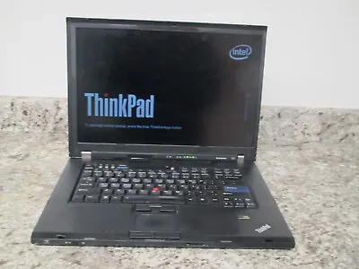 Ibm Thinkpad Lenovo T61 Laptop Type 6460-dwu Parts Or Repair Free Shipping • $69.99