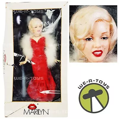 Marilyn Monroe 18  Porcelain Doll Red Dress 1983 World Doll No. 71890 USED (1) • £52.98