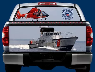 U.S COAST GUARD- Tailgate OR Window Truck Tailgate Vinyl Graphic Decal Wrap • $196