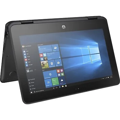 HP X360 11 G1 Touchscreen 2-in-1 Laptop 11.6  Celeron 4GB 128GB SSD Windows 10 • $115