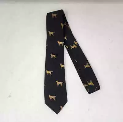 New Boys Vineyard Vines Golden Retriever Dog Woven Tie • $39.99