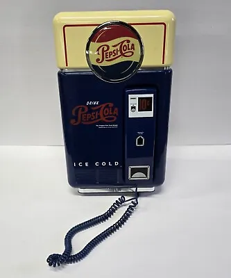Vintage Pepsi-Cola Drink Vending Machine Replica Wall Display Phone • $14.99