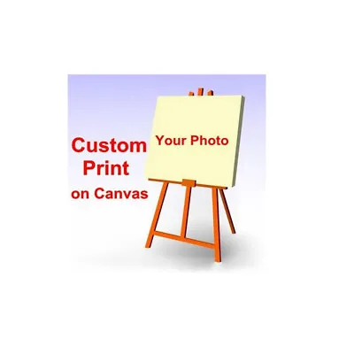 Custom Poster Wall Art Picture Silk Canvas Print Custom Your Photo 12x18 24x36 • $5.26