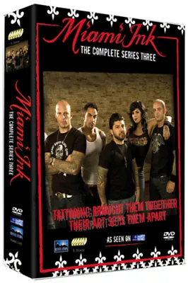 £4.17 • Buy Miami Ink - Series Three - [DVD-BOXSET]