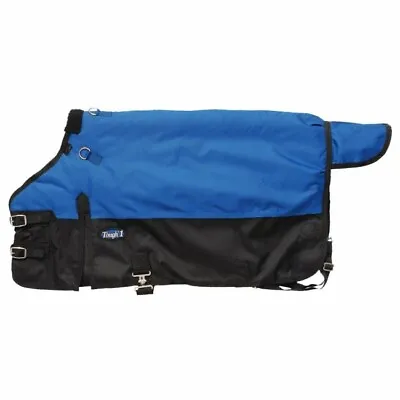 Small / 36 - 40  Blue 600 D Waterproof Foal / Miniature Horse Turnout Blanket  • $39