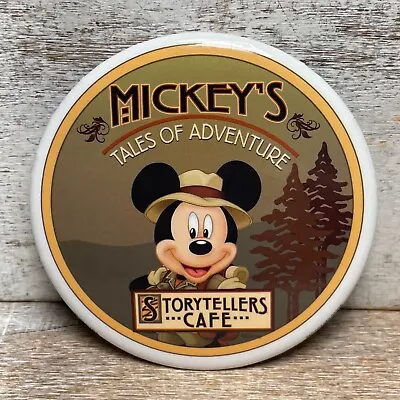 Disney Mickey Mouse Tales Of Adventure Storytellers Cafe Lapel Pin 2.5x2.5  • $3.49