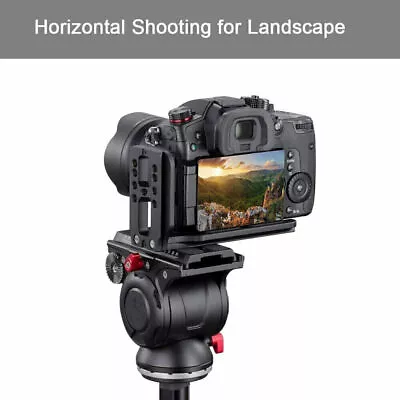 Universal L-Bracket Quick Release Plate For DSLR Camera Arca Swiss Tripod Head • $18.29
