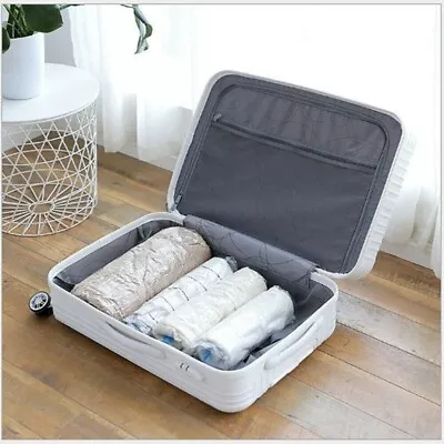 £3.29 • Buy 1 Strong Vacuum Storage Bags Roll Up Space Saving Bag Travel Luggage Bag 50*70cm